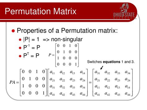 permutationsmatrix rechner.